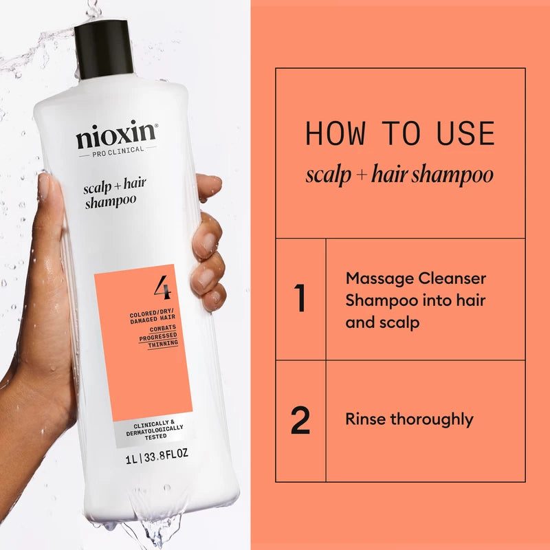 Nioxin System 4 Cleanser 300ml